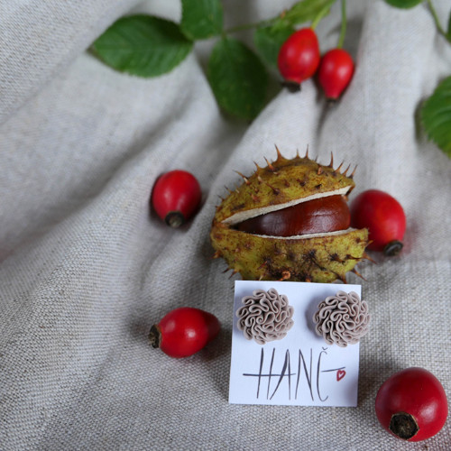 Náušnice Cappuccino — foto 5