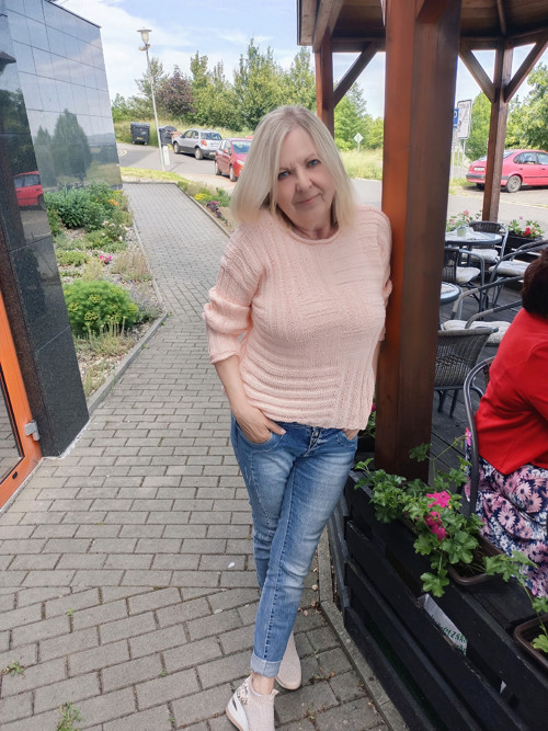 Broskvový z bavlny — foto 2