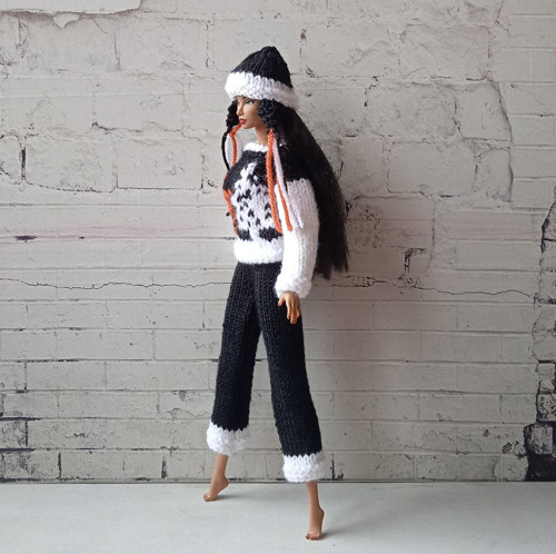 Barbie, FR, Integrity - čepice, svetr, kalhoty — foto 3