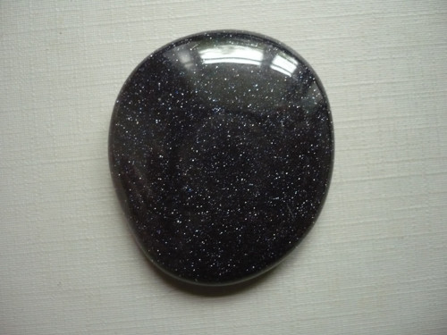 Placka - avanturín modrý 42 mm, č.863f — foto 2