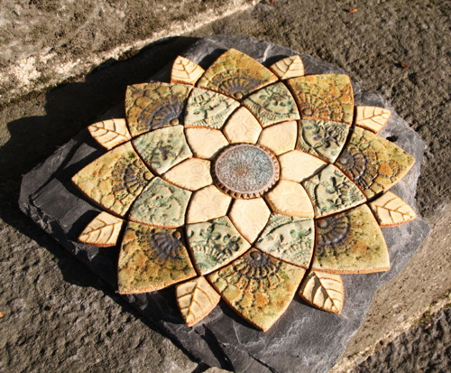 Mandala z keramických komponentů 64 — foto 5