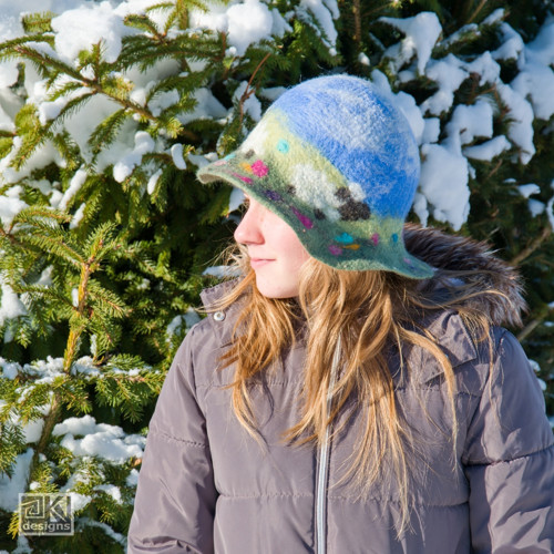 Individuální workshop mokrého plstění — foto 4