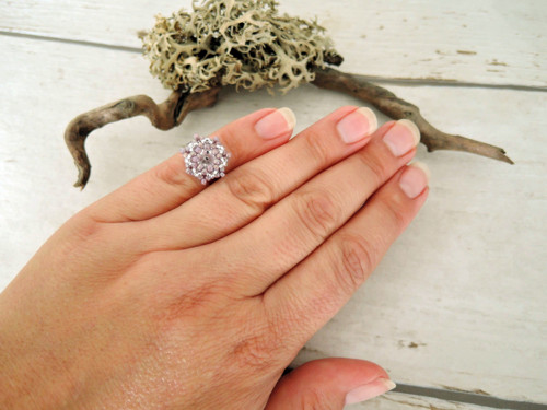 Swarovski prstýnek "Lilac"- dětský! — foto 4