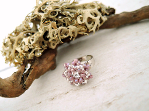 Swarovski prstýnek "Lilac"- dětský! — foto 3