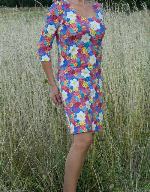 Šaty Hačkované kvety — foto 2