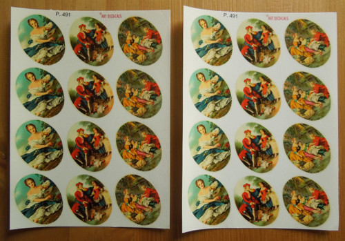 Staré obtisky, 12 kusů — foto 3