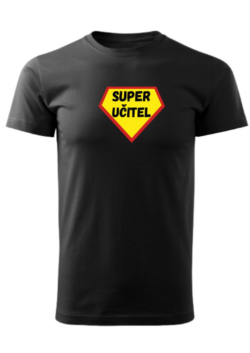 Tričko pro učitele "SUPER UČITEL" — foto 3