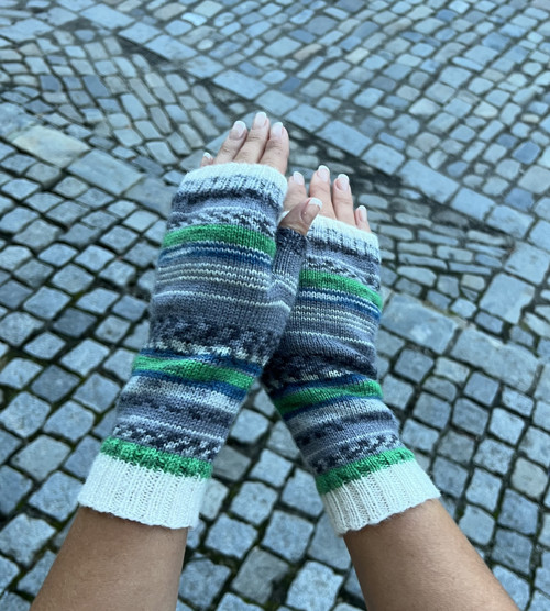 Rukavice vlněný bezprstové — foto 4