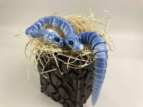 Mladá krajta - 28 cm, 3D tisk — foto 2