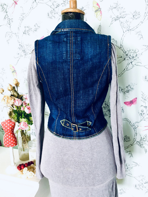 Jeans chic vestička — foto 3