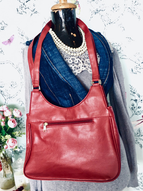 Kabelka retro red — foto 3