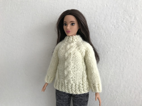 Svetr pro Barbie baculka — foto 2