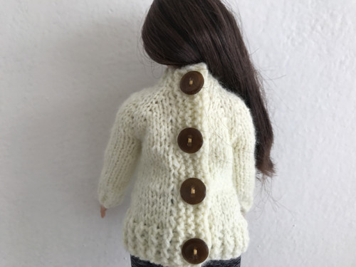 Svetr pro Barbie baculka — foto 3