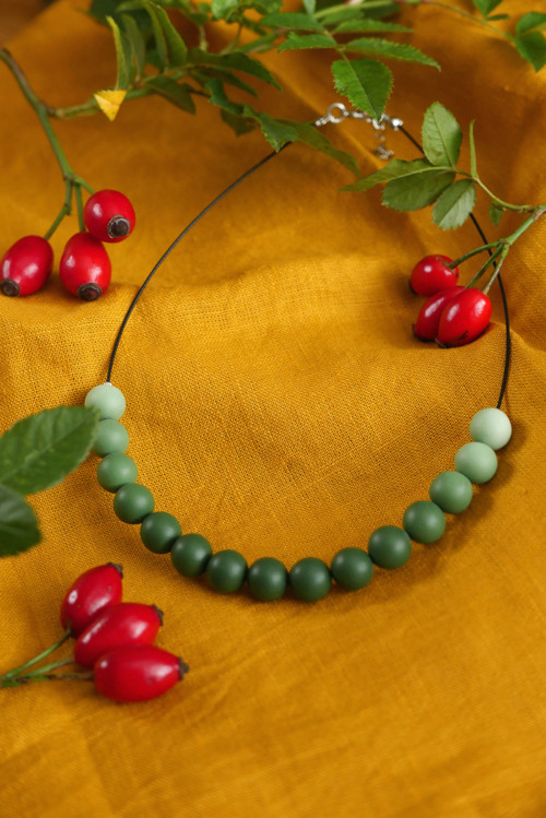 Korále Khaki green — foto 2