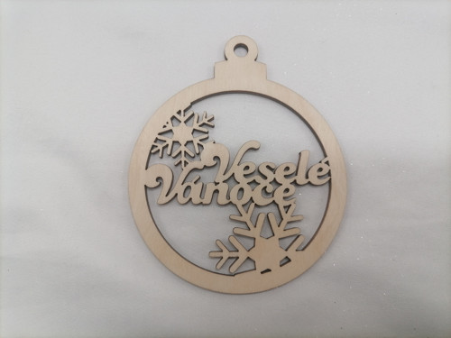 Vánoční koule Veselé Vánoce — foto 2