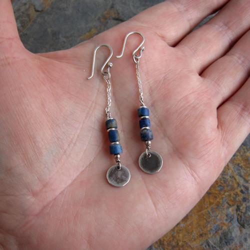 Jeanna - stříbro a lapis lazuli — foto 4