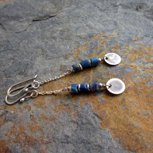 Jeanna - stříbro a lapis lazuli — foto 3