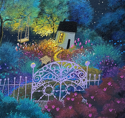 Zasutá zahrada - 20x20cm — foto 2