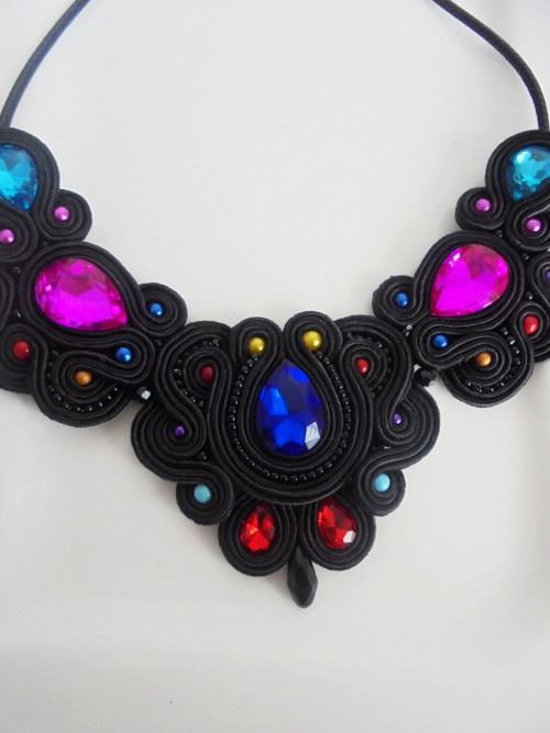 Soutache náhrdelník — foto 2