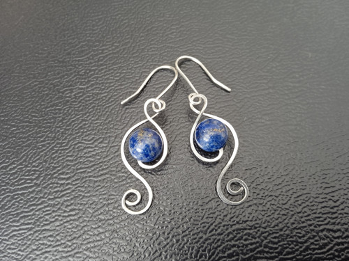 Lapis lazuli spirálky — foto 2