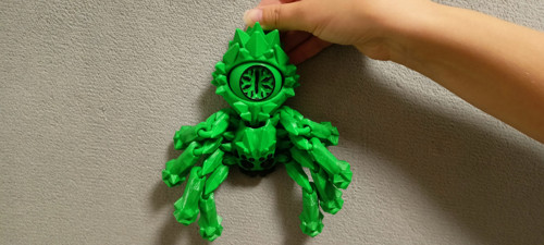Krystalový Pavouk - 12,5 cm - 3D Tisk — foto 2