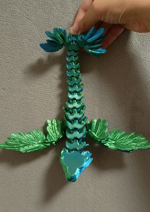 Mládě Opeřeného Hada - 25 cm - 3D Tisk — foto 4