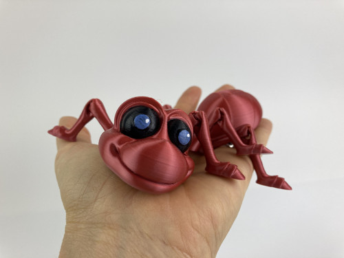 Flexi mravenec - červený, 3D tisk — foto 2