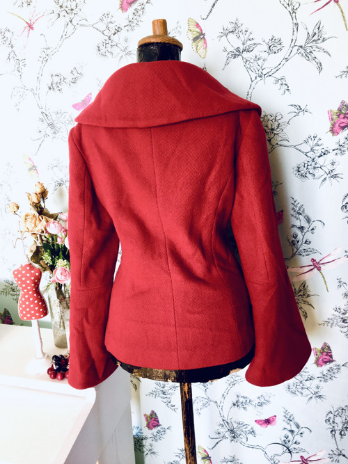 Kabátek retro red — foto 6