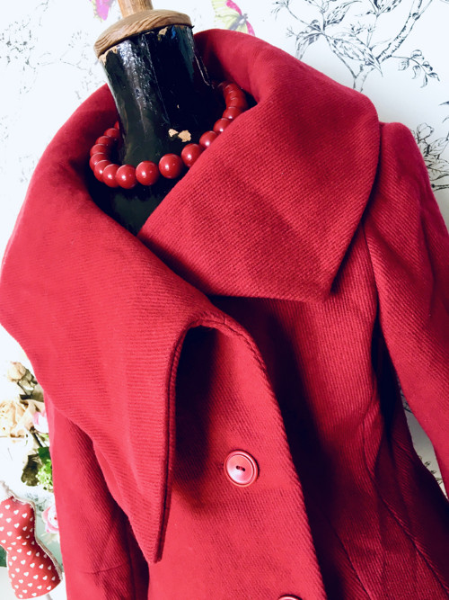 Kabátek retro red — foto 2