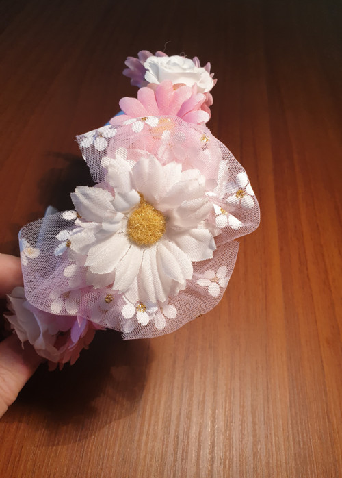 Čelenka s květinami — foto 2