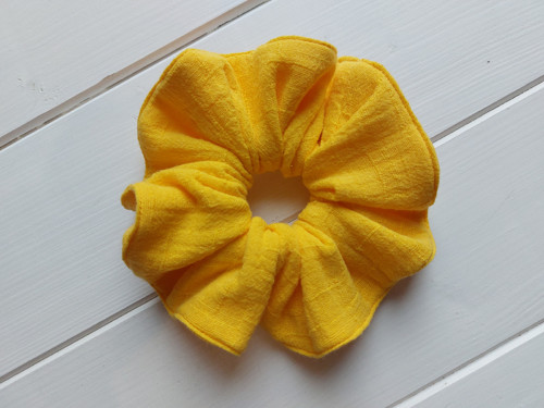 Scrunchie mušelínová BAMBUS — foto 2