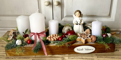 Adventní nostalgický svícen — foto 2