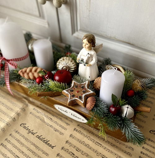Adventní nostalgický svícen — foto 5