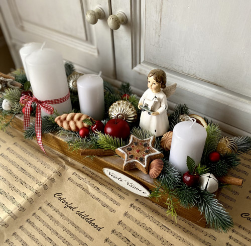 Adventní nostalgický svícen — foto 6