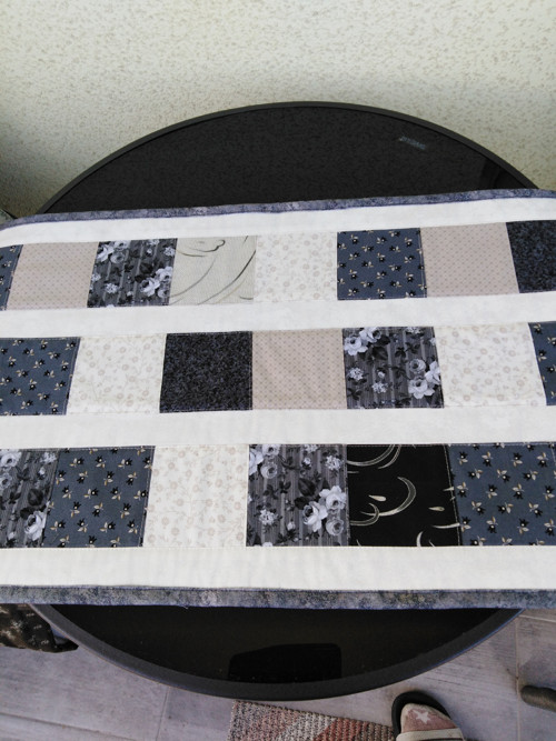 Středový ubrus patchwork — foto 2