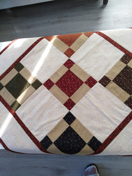 Ubrus patchwork — foto 4