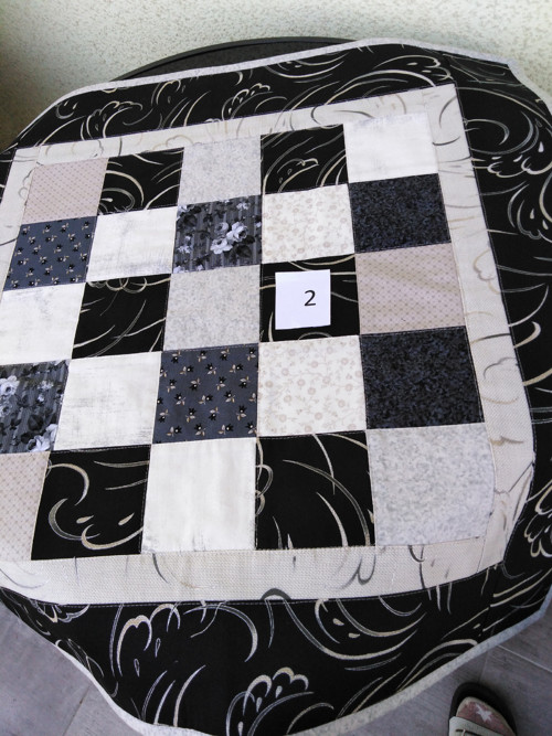 Středový ubrus patchwork — foto 3