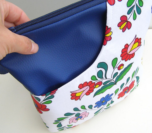 Modrá kabelka Crossbody — foto 2