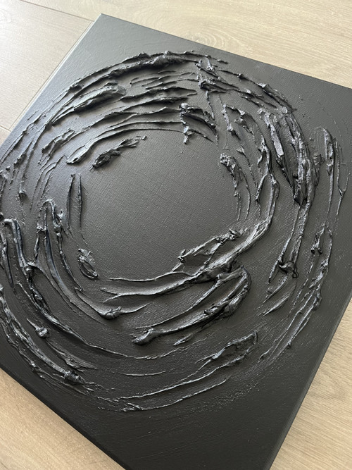 Black circle 40x40cm — foto 3