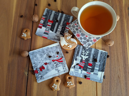 Podkafíčka, prostírání - Elegantní zima — foto 3