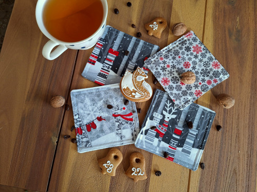 Podkafíčka, prostírání - Elegantní zima — foto 2