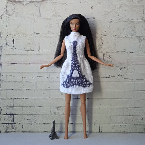 Barbie, FR, Integrity - šaty eiffelovka — foto 2