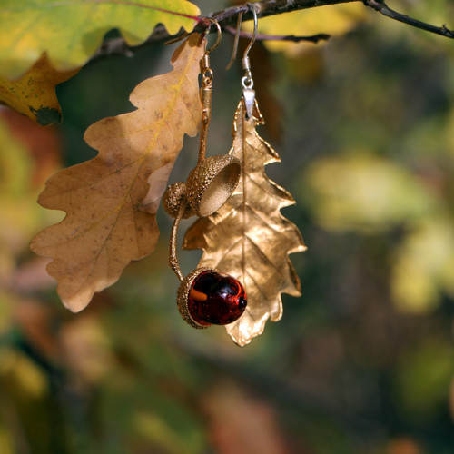 "QUERCUS" - náušnice — foto 4