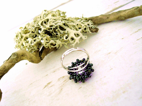 Swarovski prsten "Violet" - dámský — foto 3