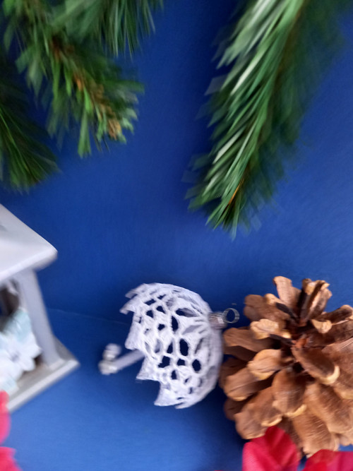 Háčkovaný deštníček, č.5 — foto 3