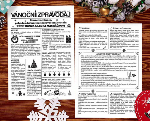 Vánoční Zpravodaj S Přáním A Koledami — foto 5