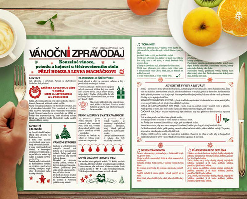 Vánoční Zpravodaj S Přáním A Koledami — foto 2