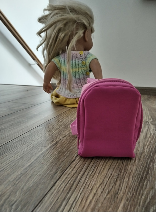 Softshellový batoh pro panenku — foto 2