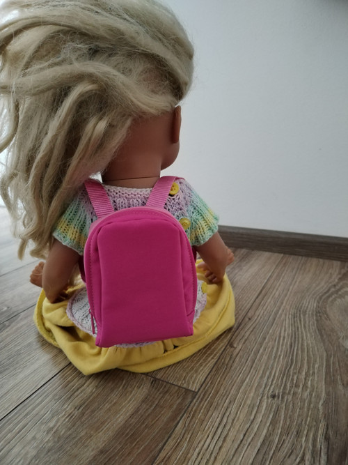 Softshellový batoh pro panenku — foto 4