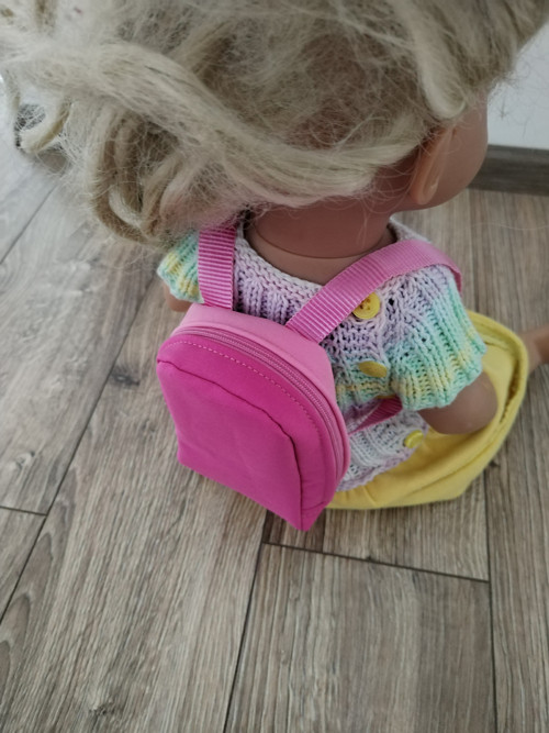 Softshellový batoh pro panenku — foto 5